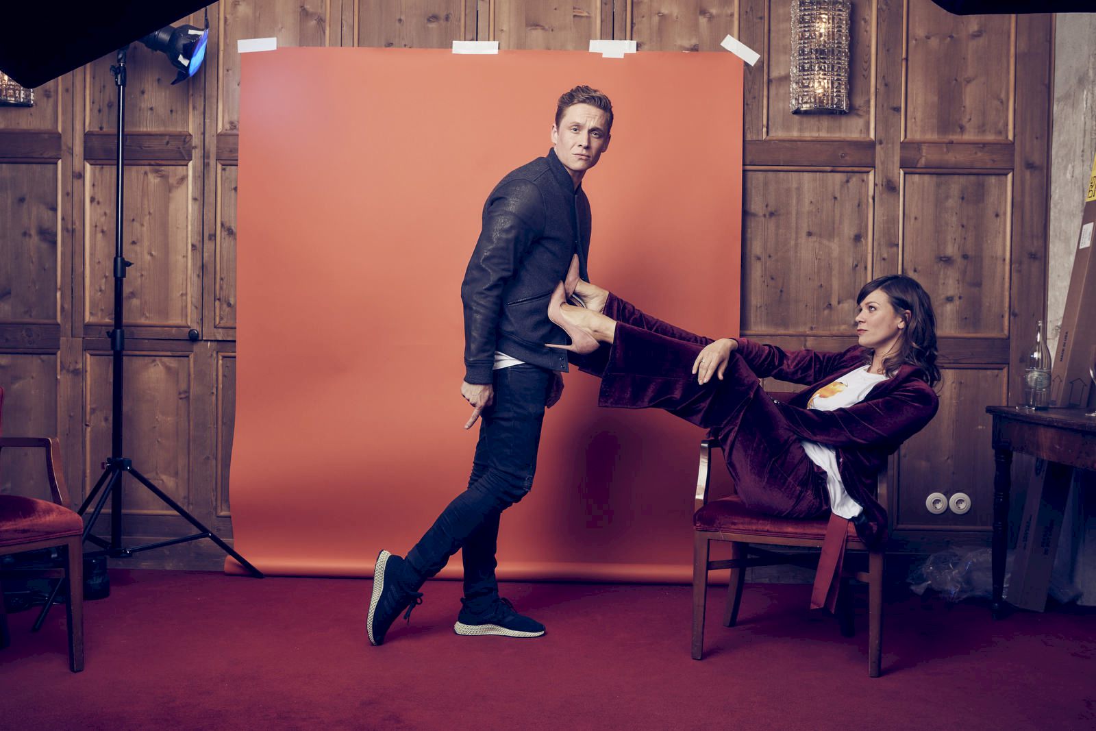 Matthias Schweighoefer & Jessica Schwarz